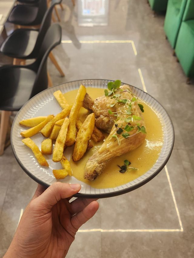 Plato del menú del día de Duo Restaurante