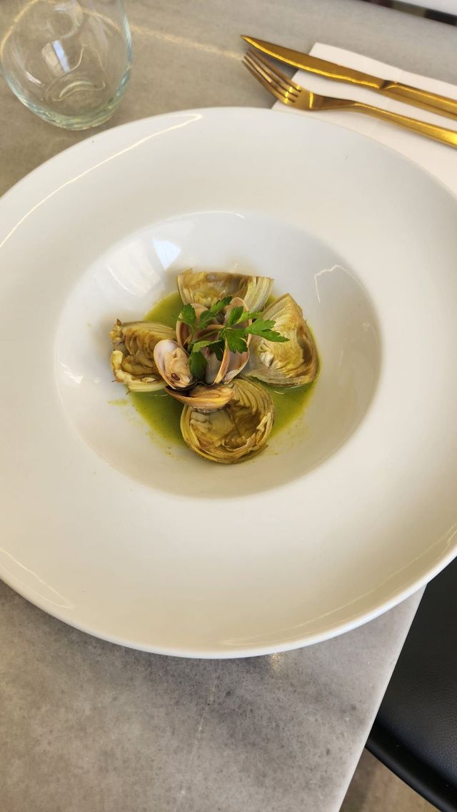 Plato del menú del día de Duo Restaurante